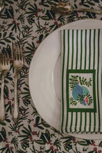 Linen Napkins in 12 Days of Christmas (set of 12)