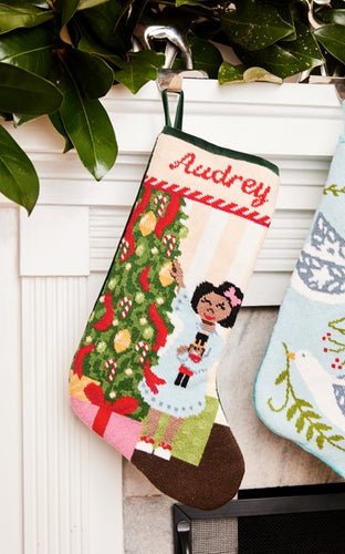 Needlepoint Christmas Stocking from Lands' End  Needlepoint christmas  stockings, Christmas stockings personalized, Needlepoint christmas